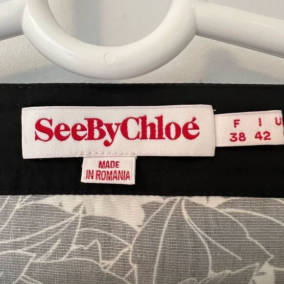 See By Chloe tropical floral boxy top - Picture 3 of 7